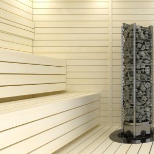 heater collar round tower stainless