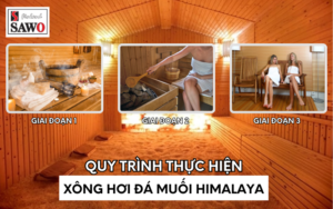 Quy trình thực hiện xông hơi đá muối hiệu quả
