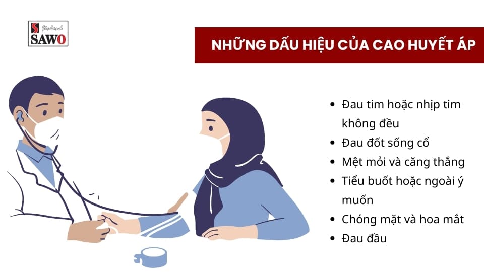 Dấu hiệu của bệnh cao huyết áp