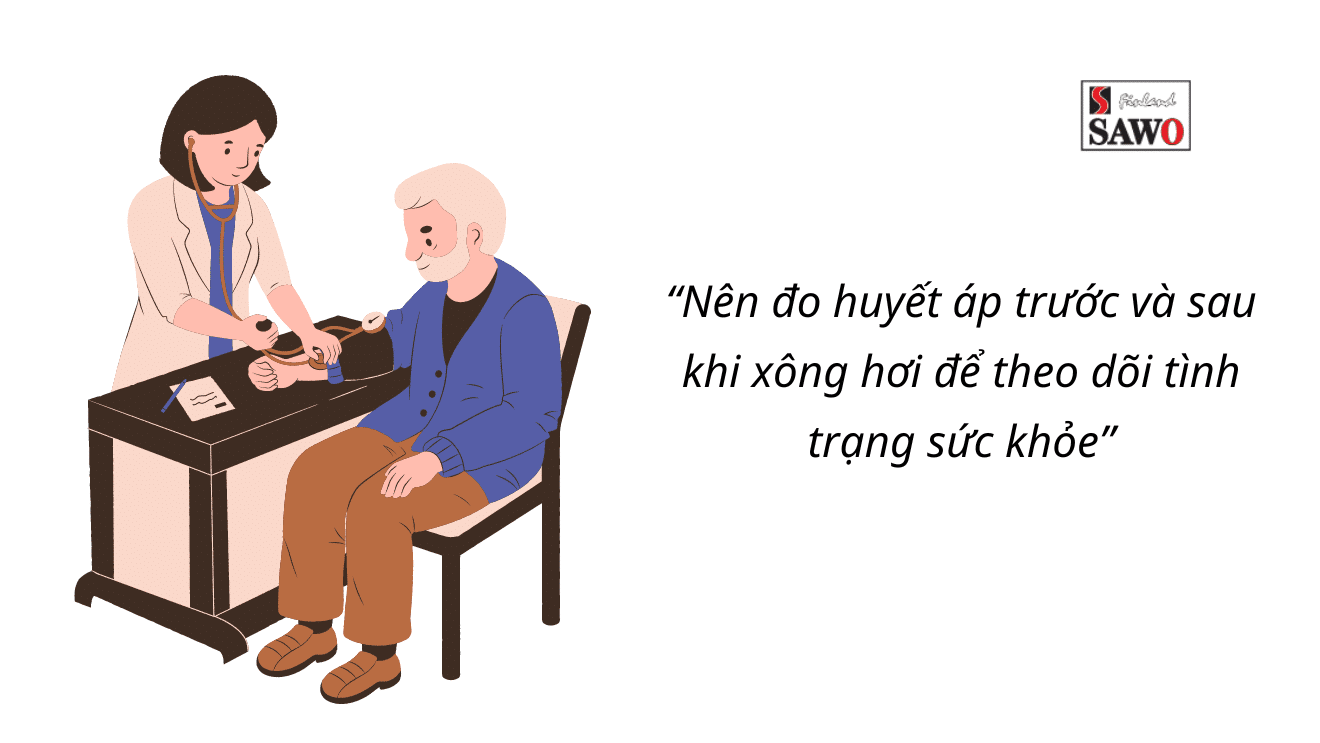 Những lưu ý khi xông hơi đối với người cao huyết áp