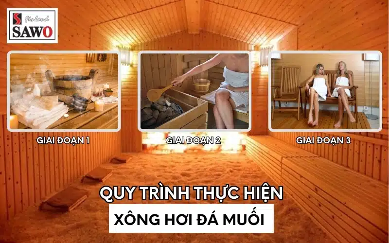 Hướng dẫn quy trình xông hơi đá muối đúng cách